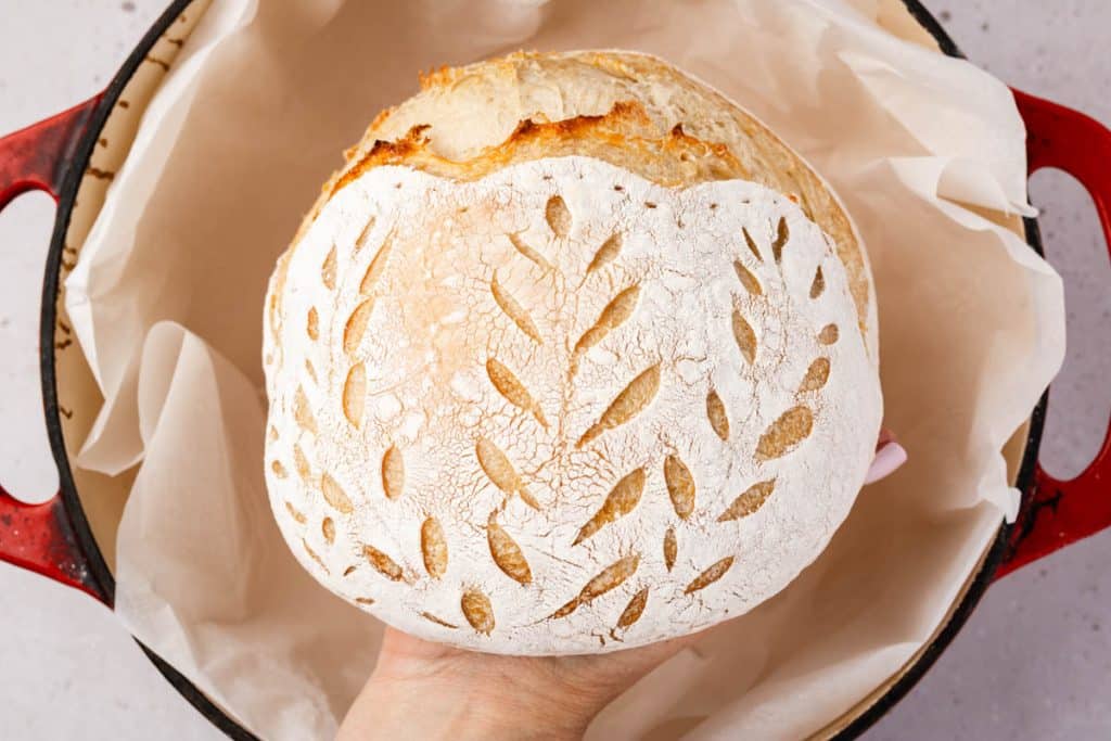 Finished loaf.