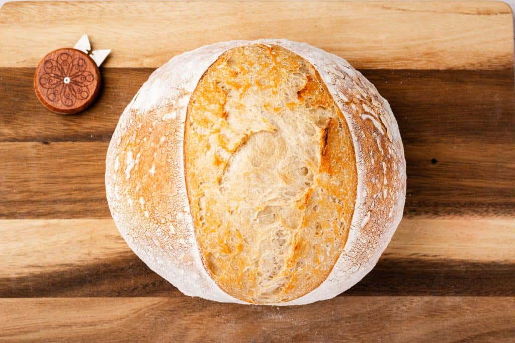 finished loaf.