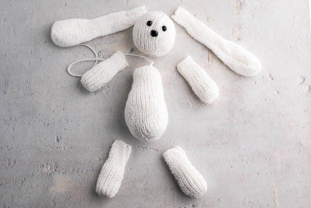 Bunny parts.