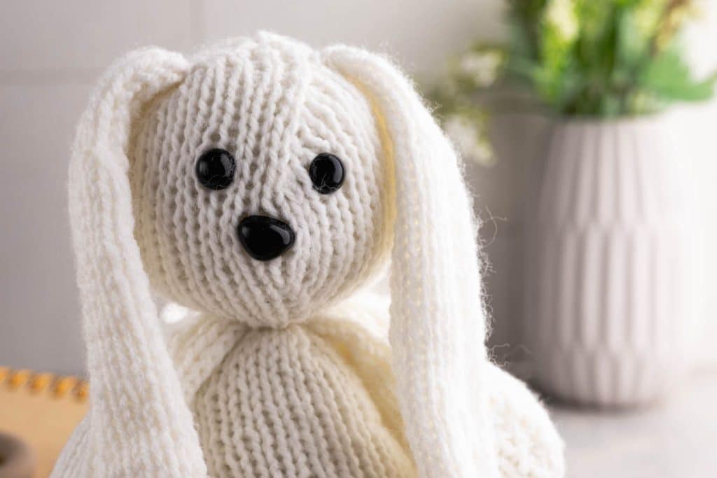 Knit bunny.