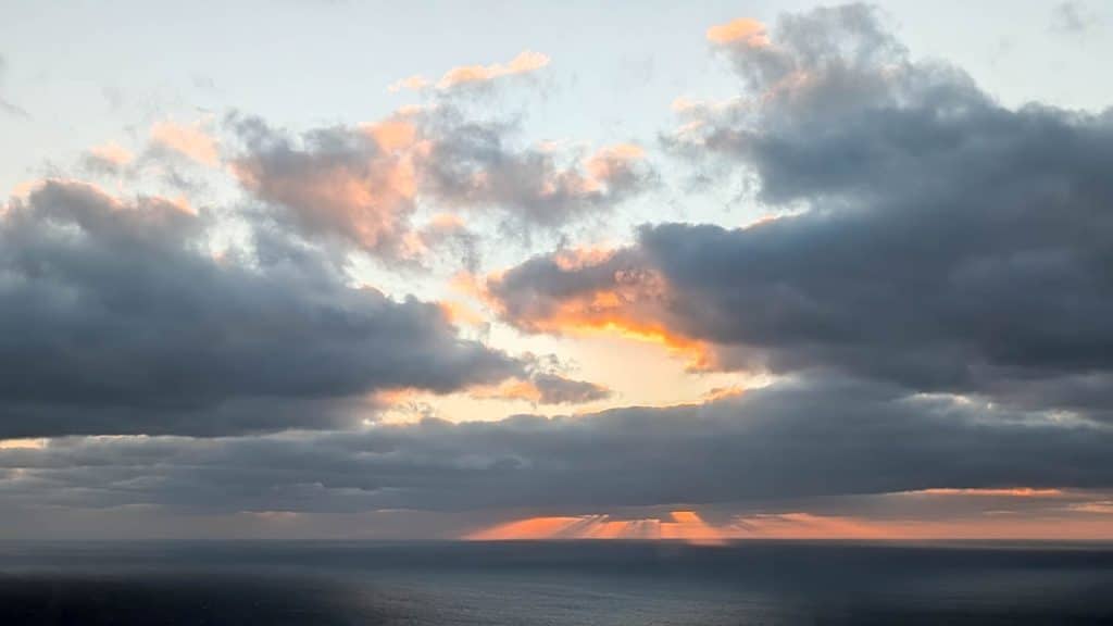 Nor'easter Sunrise.