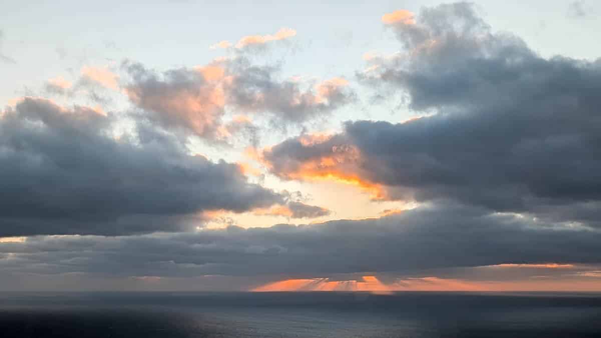 Nor'easter Sunrise.