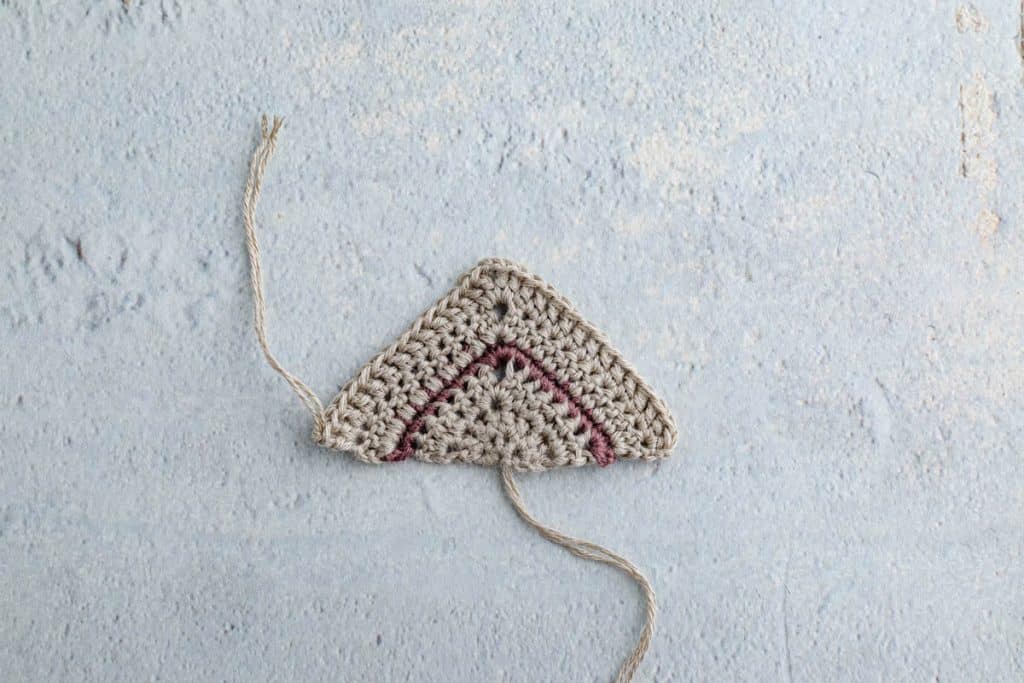 Working the triangle.