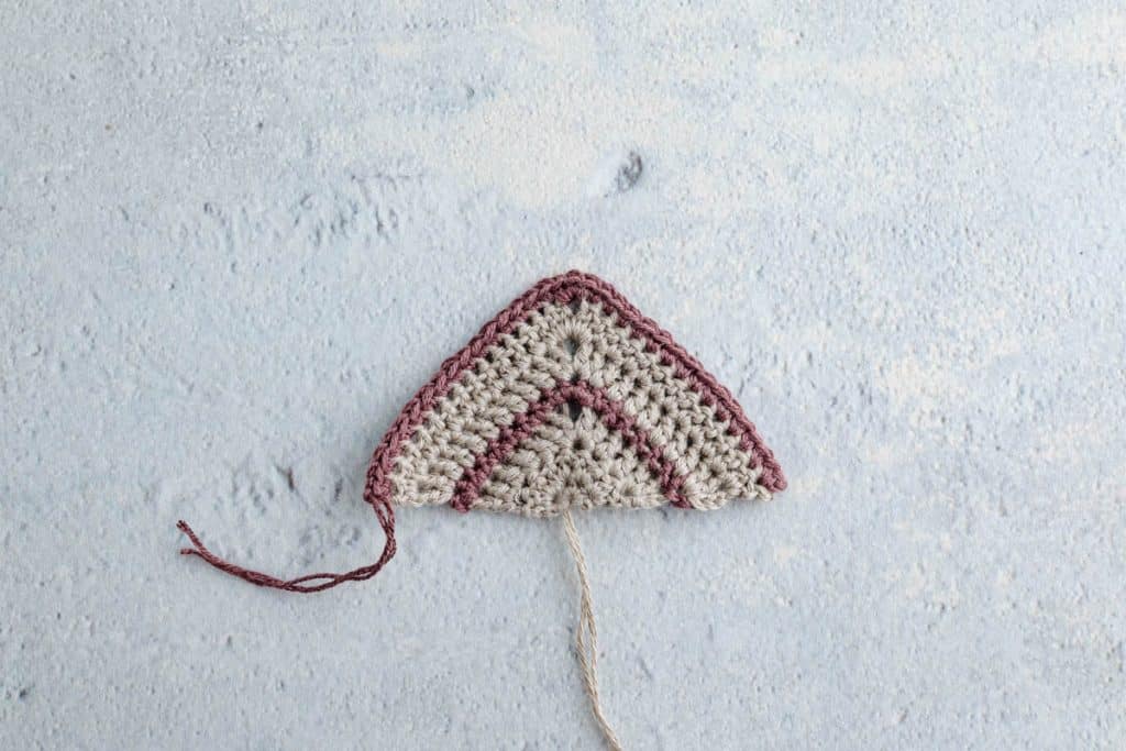 Working the triangle.