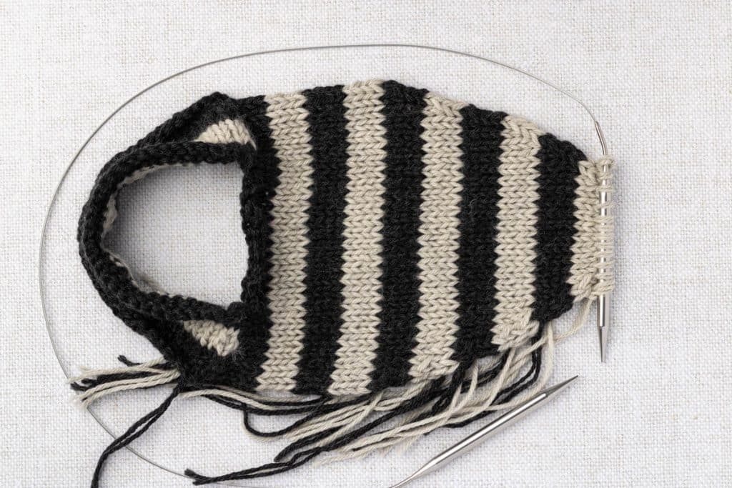 Top of slipper.