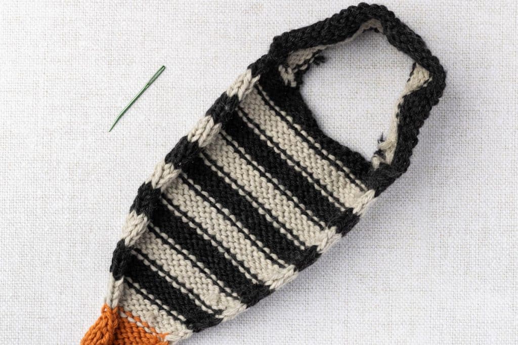 WS yarn tie in.