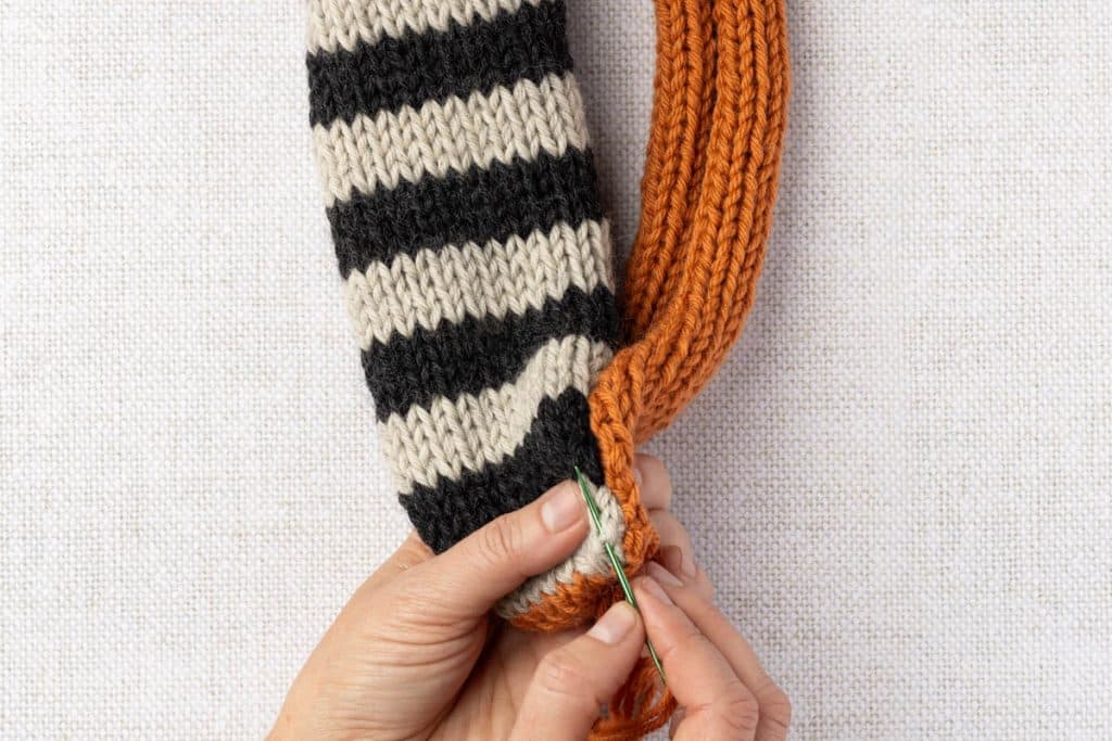 stitch sides.