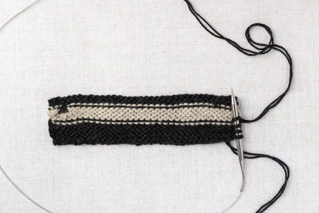 WS heel pattern.