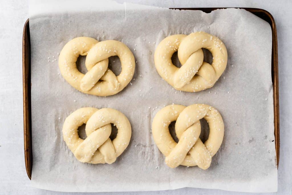 Dough after boiling.